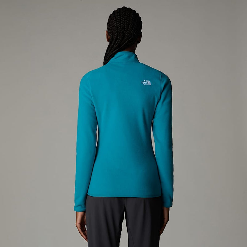 Load image into Gallery viewer, The North Face TKA Glacier Quarter Zip Womens Fleece - Deep Teal
