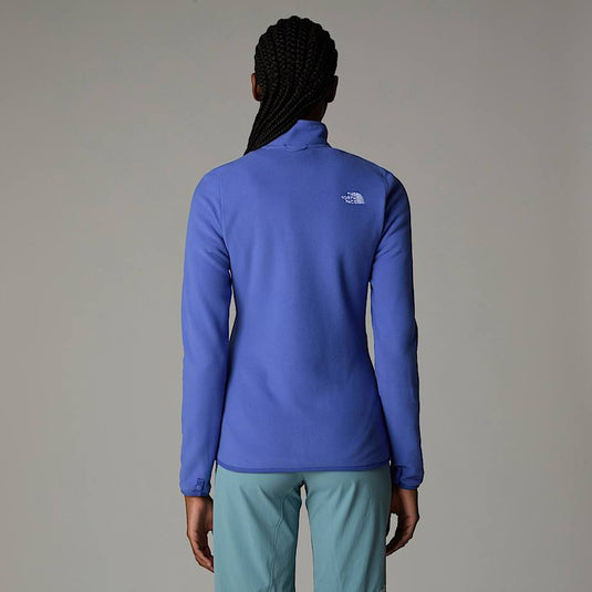 The North Face TKA Glacier Full Zip Womens Jacket - Indigo Plum
