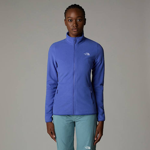 The North Face TKA Glacier Full Zip Womens Jacket - Indigo Plum