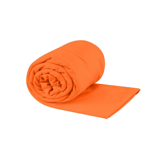 Sea to Summit Pocket Quick Dry Towel XL: Outback Orange
