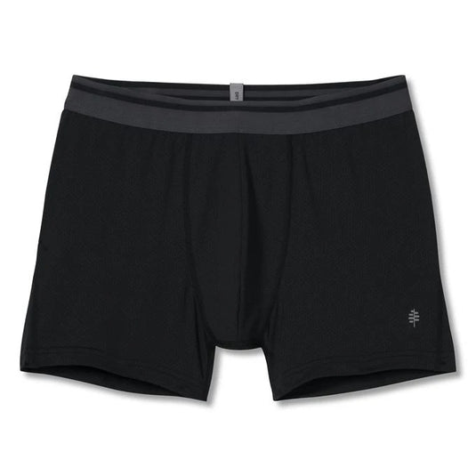 ROYAL ROBBINS READYDRY 4 INCH BOXER BRIEF JET BLACK MENS