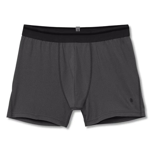 ROYAL ROBBINS READYDRY 4 INCH MENS BOXER BRIEF - ASPHALT