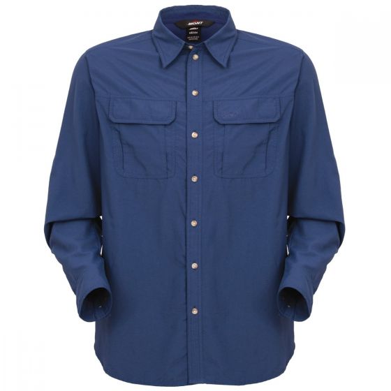 Mont Lifestyle Vented L/S Shirt - Marlin