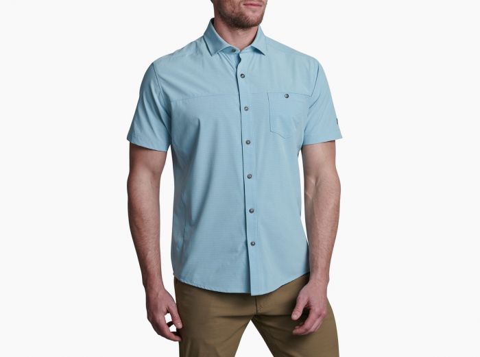 Kuhl Optimzr Mens Shirt - Carolina Blue