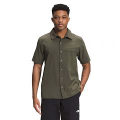 TNF First Trail UPF Shirt SS New Taupe Green Mens