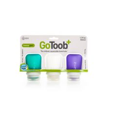 SEA Go Toob+ 3 Pack Small 50ml Cle/Pur/Teal