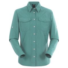 Mont Lifestyle Vented l/s Shirt Teal Womens