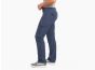 Kuhl's Freeflex roll up pants in indigo - side view